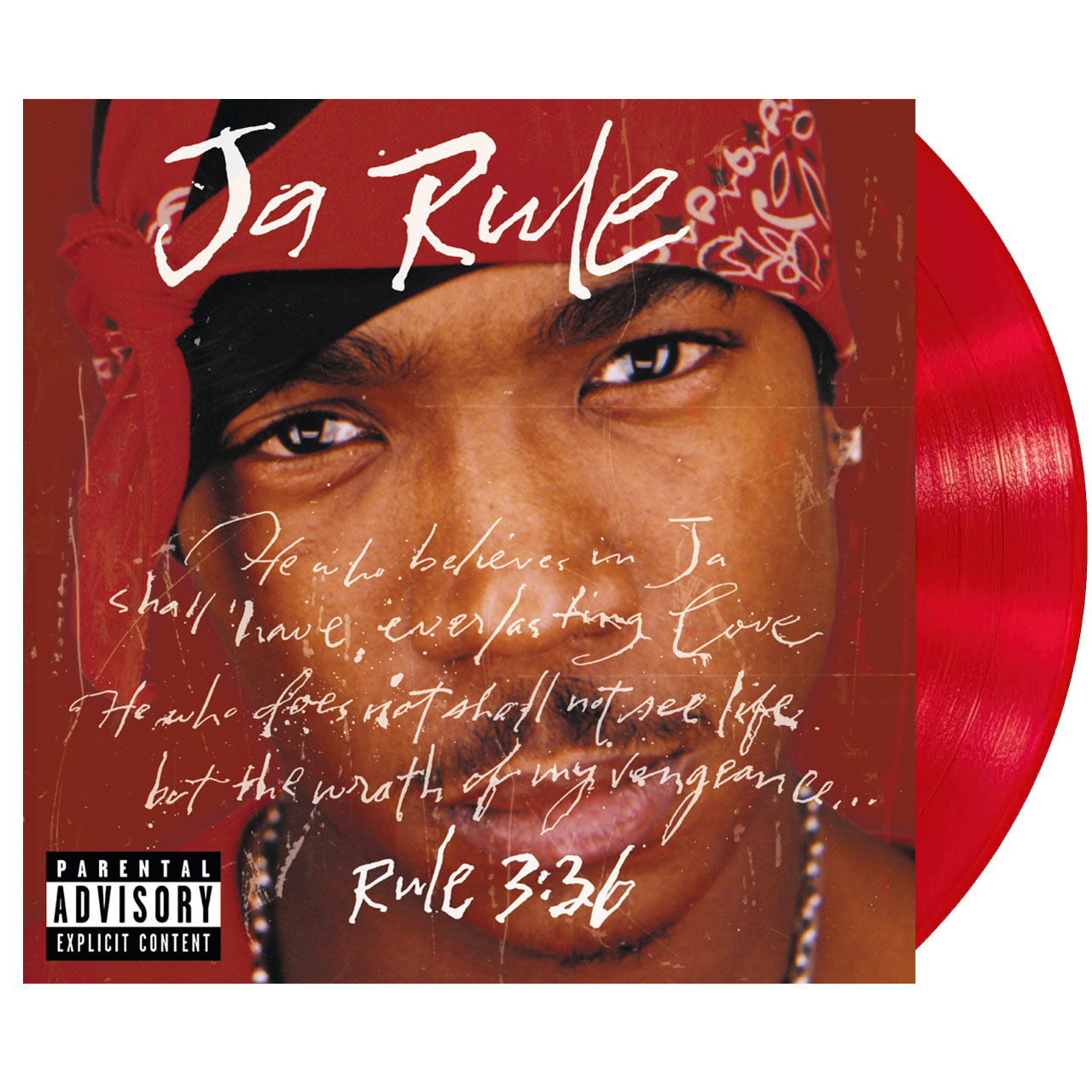 JA RULE Rule 3:36 Red 2LP Vinyl
