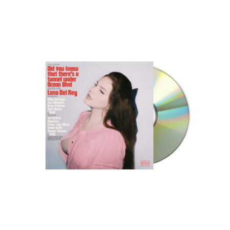 Lana Del Rey Did You Know That There's A Tunnel Under Ocean Blvd Cover 3 Jewel Case Cd