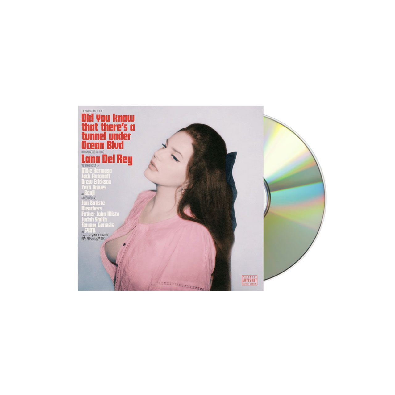 LANA DEL REY Did You Know That There’s a Tunnel Under Ocean Blvd Cover 3 Jewel Case CD