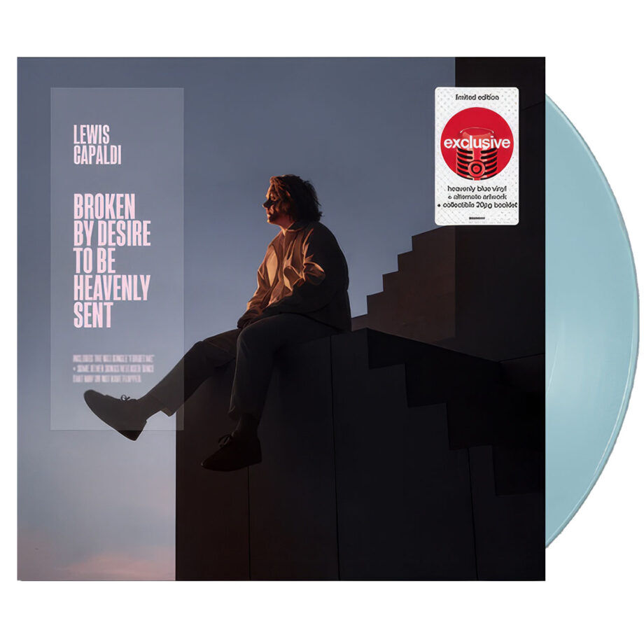 Lewis Capaldi Broken By Desire To Be Heavenly Sent Target Light Blue 1lp Vinyl
