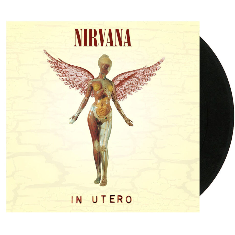 Nirvana In Utero 30th Anniversary With 10 Inch Black 2lp Vinyl