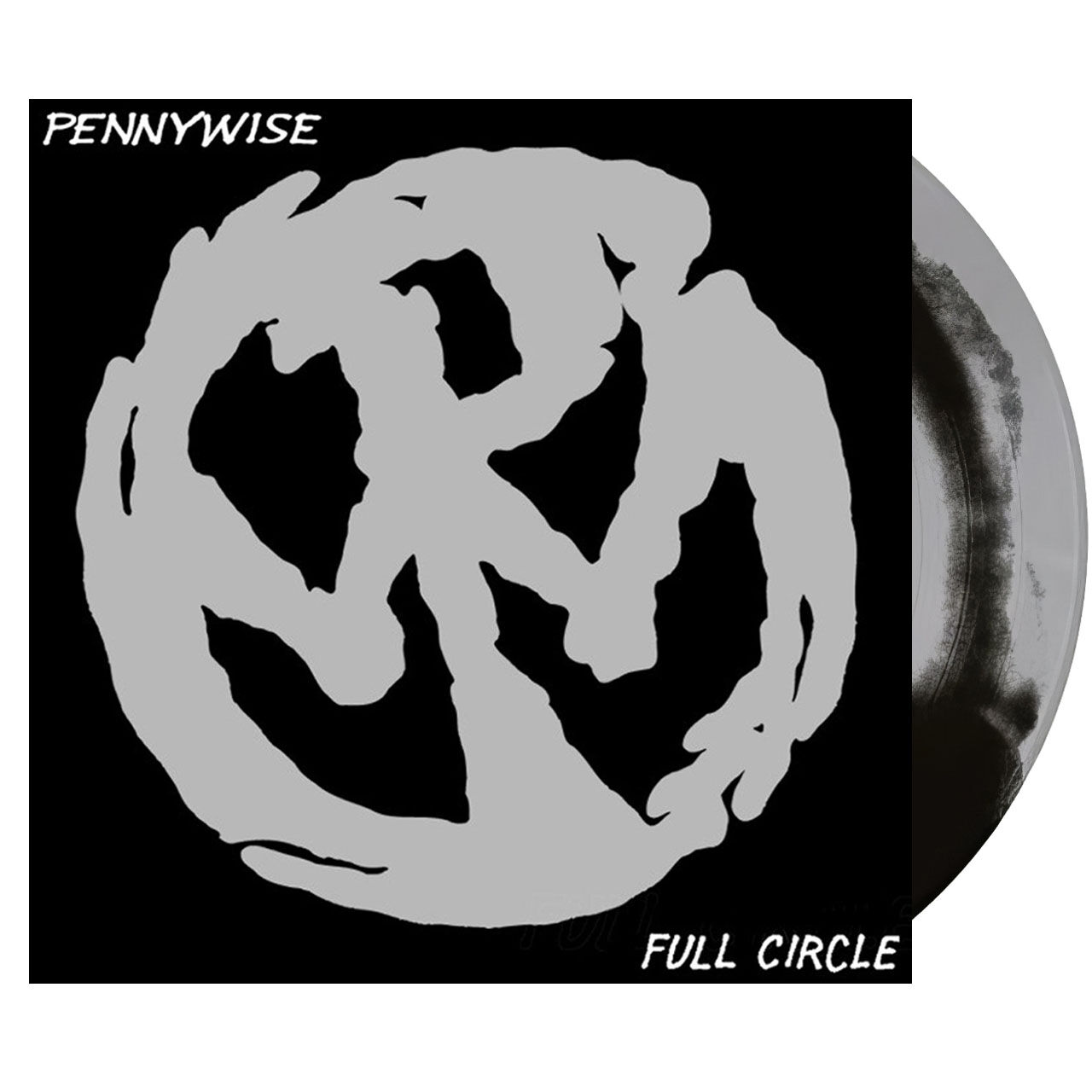 PENNYWISE Full Circle NBC Black Silver 1LP Vinyl
