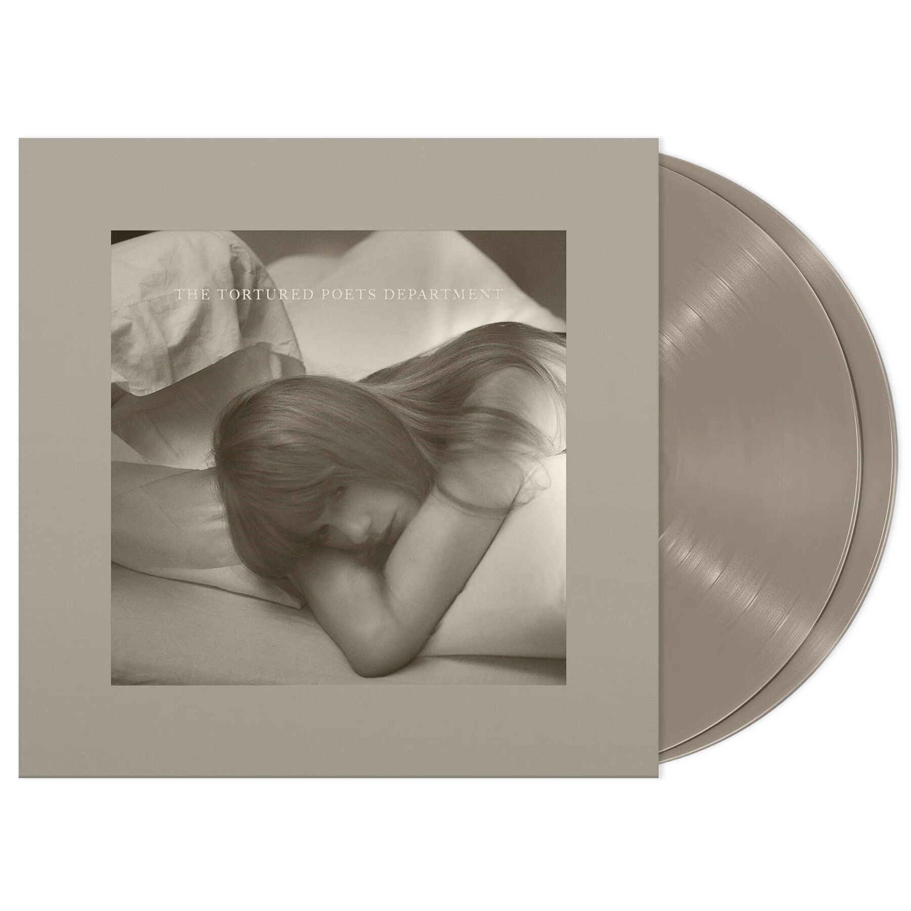 TAYLOR SWIFT The Tortured Poets Department The Bolter Beige Natural 2LP Vinyl