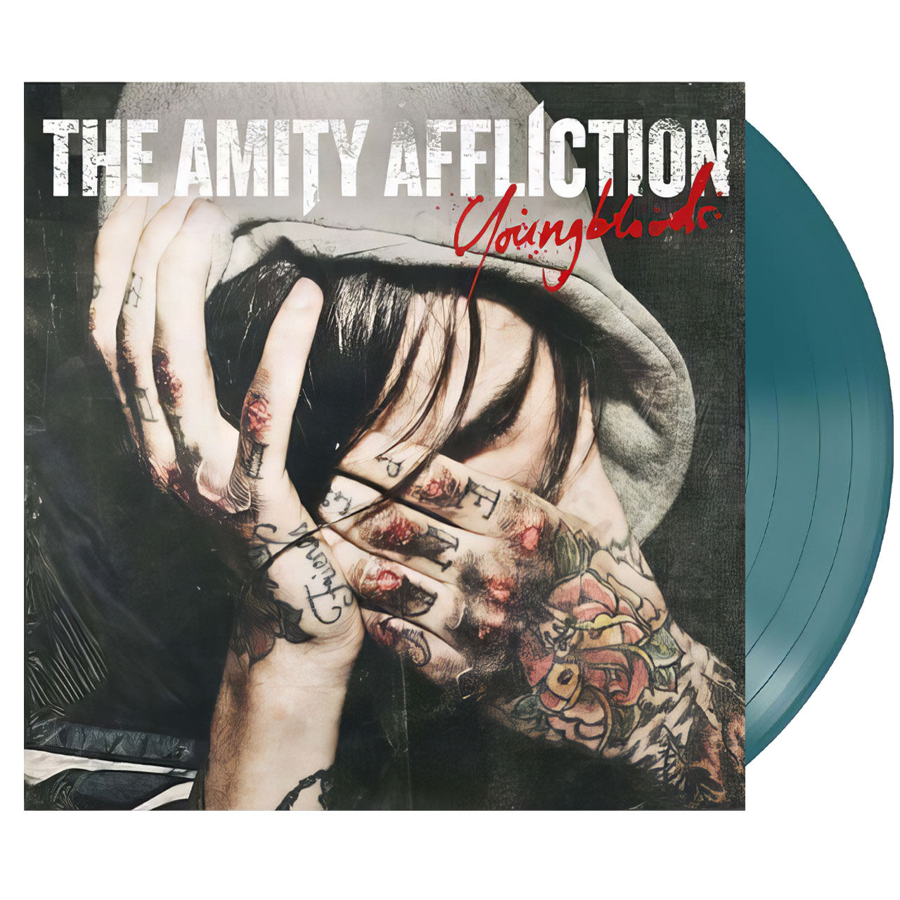 THE AMITY AFFLICTION Youngbloods Aqua 1LP Vinyl