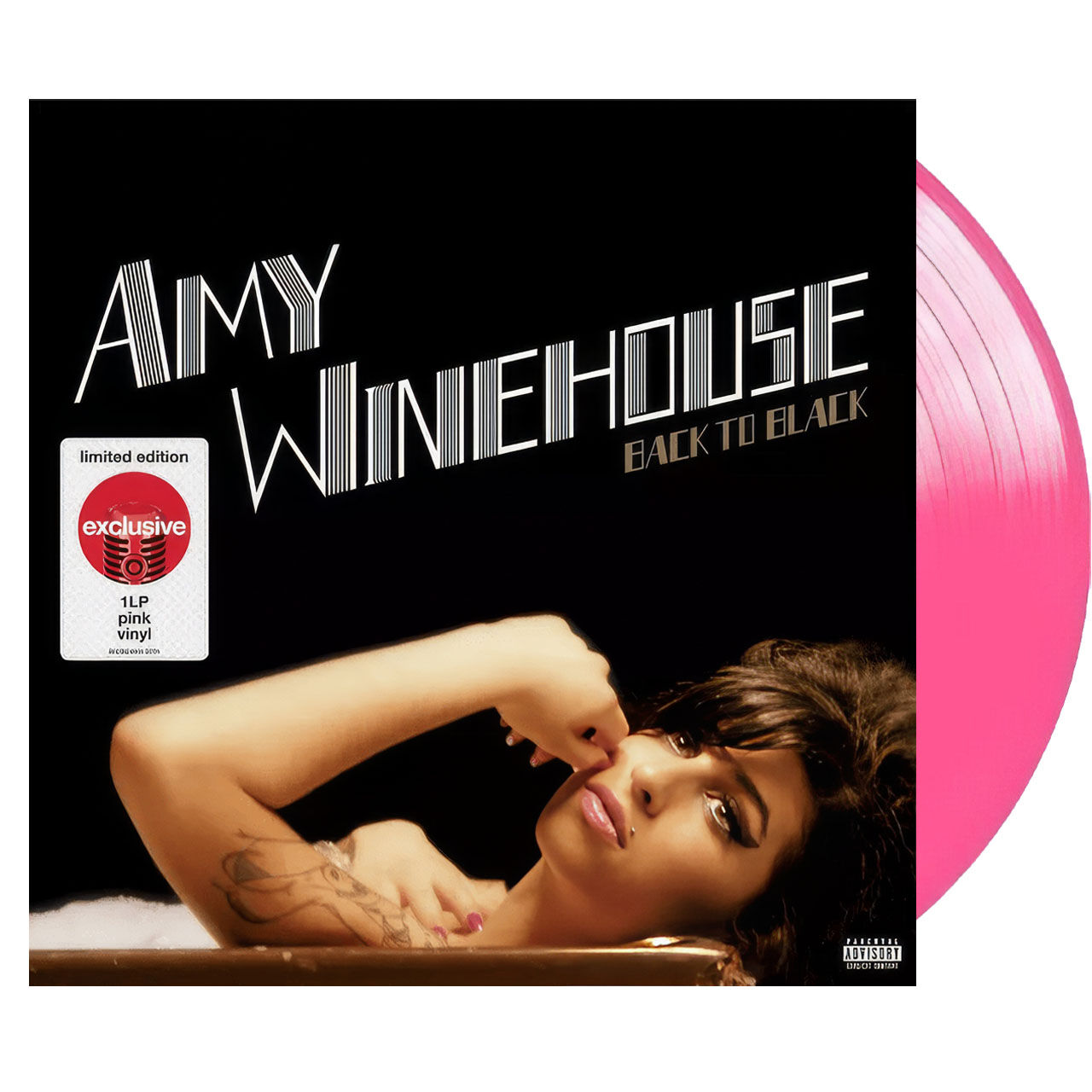 AMY WINEHOUSE Back To Black Target Pink 1LP Vinyl