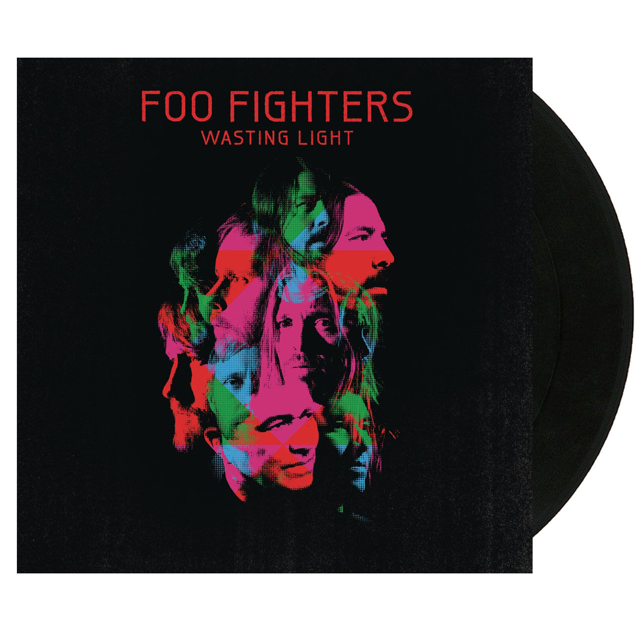 FOO FIGHTERS Wasting Light Black 2LP Vinyl