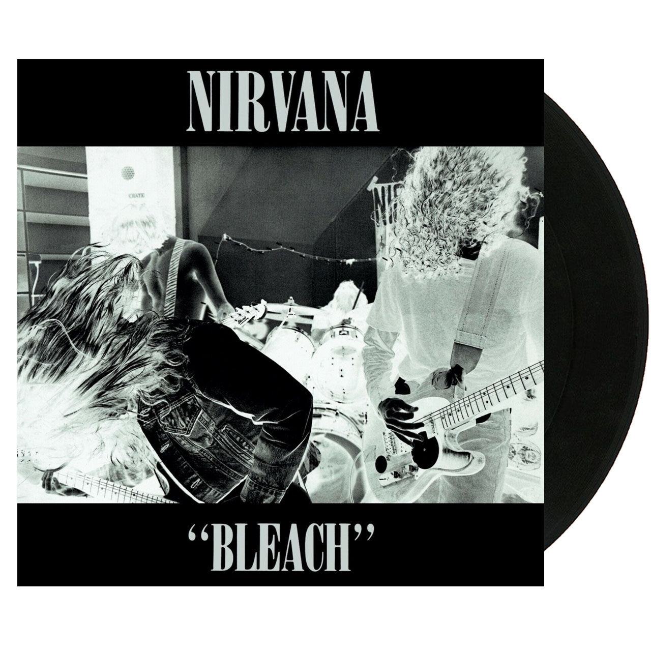 NIRVANA Bleach Black 1LP Vinyl