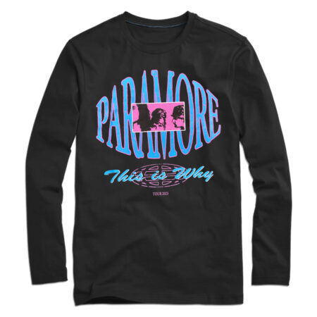 Paramore This Is Why Tour Longsleeve Black T Shirt