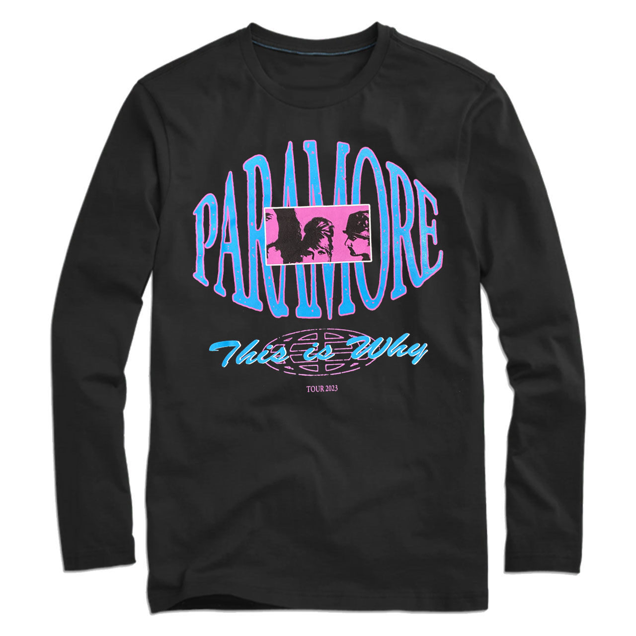 PARAMORE This Is Why Tour Longsleeve Black Tshirt