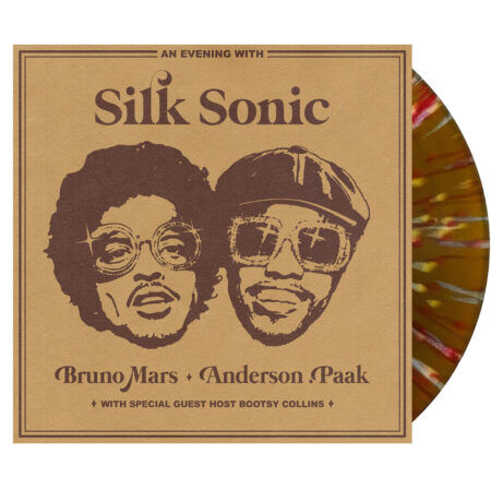 Silk Sonic An Evening With Silk Sonic Amz Splatter 1lp Vinyl