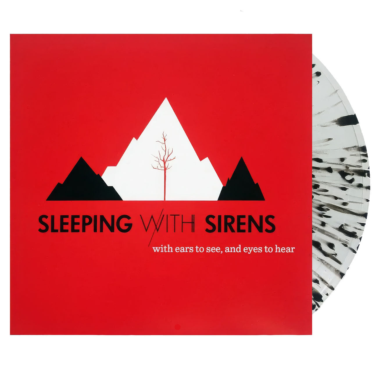 SLEEPING WITH SIRENS With Ears To See and Eyes To Hear Clear Black 1LP Vinyl