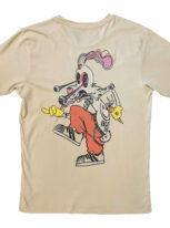 Blink 182 Roger Rabbit Ro Beige Natural Tshirt (back)