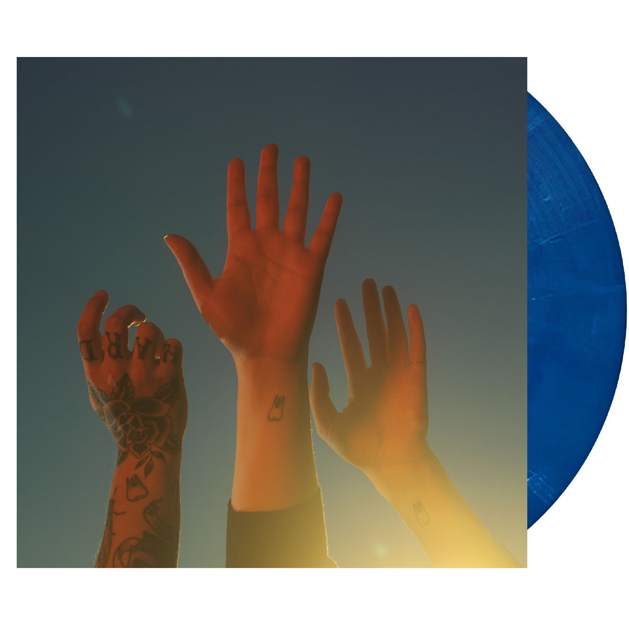 BOYGENIUS The Record EXC Blue 1LP Vinyl