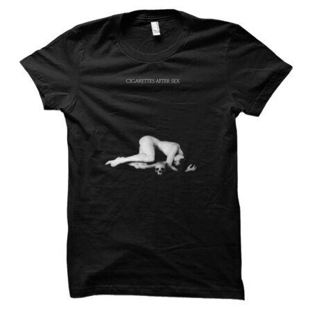 Cigarettes After Sex Each Time You Fall Black Tshirt