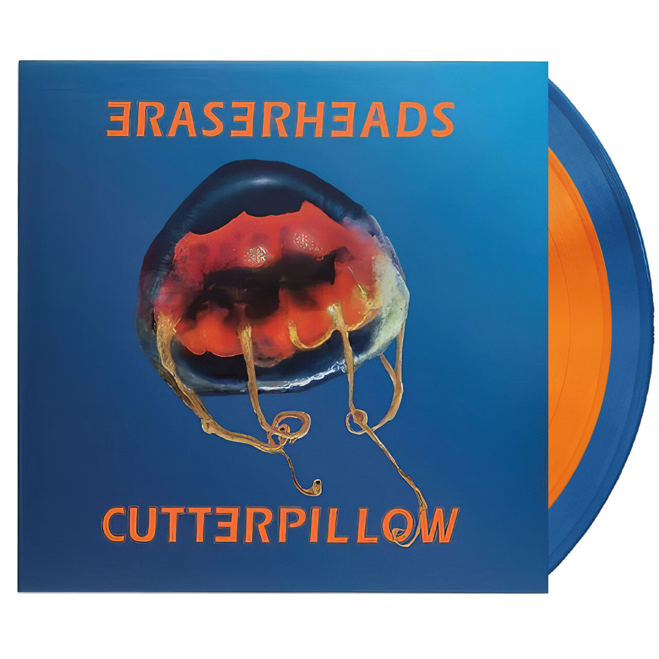 ERASERHEADS Cutterpillow OS Blue Orange 2LP Vinyl
