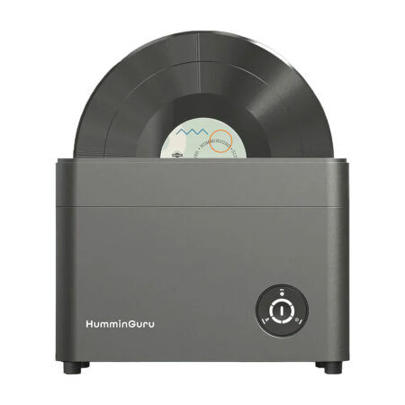 Humminguru Ultrasonic Vinyl Record Cleaner Bundle With 7inch + 10inch Adapters Electronics (2)