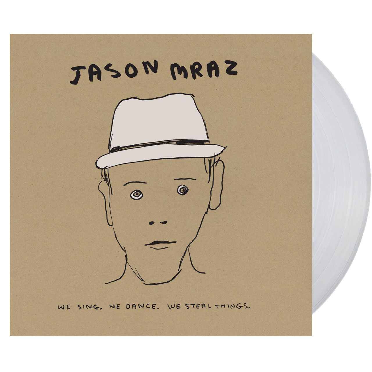 JASON MRAZ We Sing We Dance We Steal Things Deluxe Edition Clear 3LP Vinyl