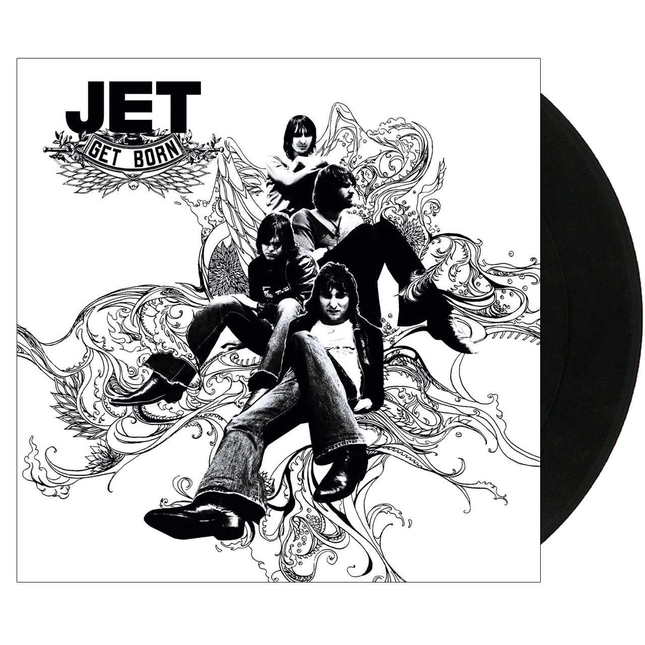 JET Get Born MOV Black 1LP Vinyl