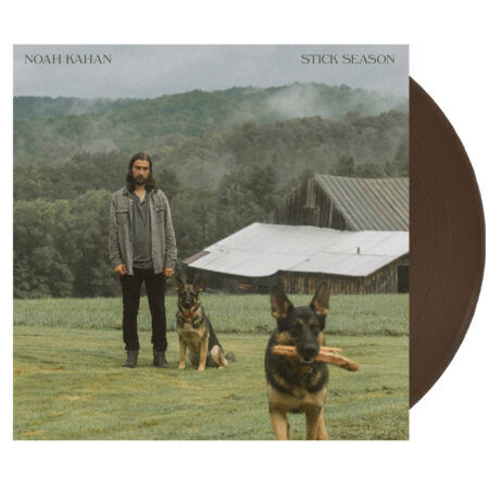 Noah Kahan Stick Season Dark Brown 2lp Vinyl, Signed Card