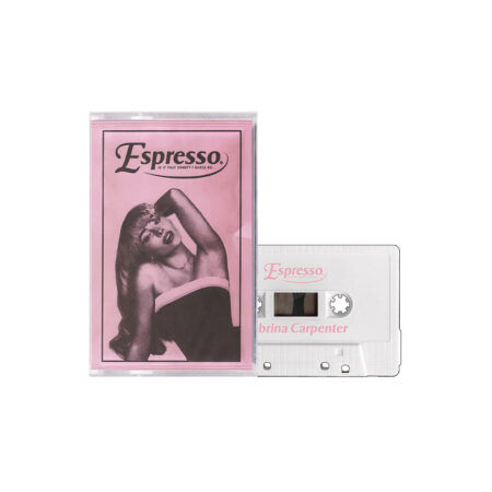 Sabrina Carpenter Espresso White Jewel Case Cassette