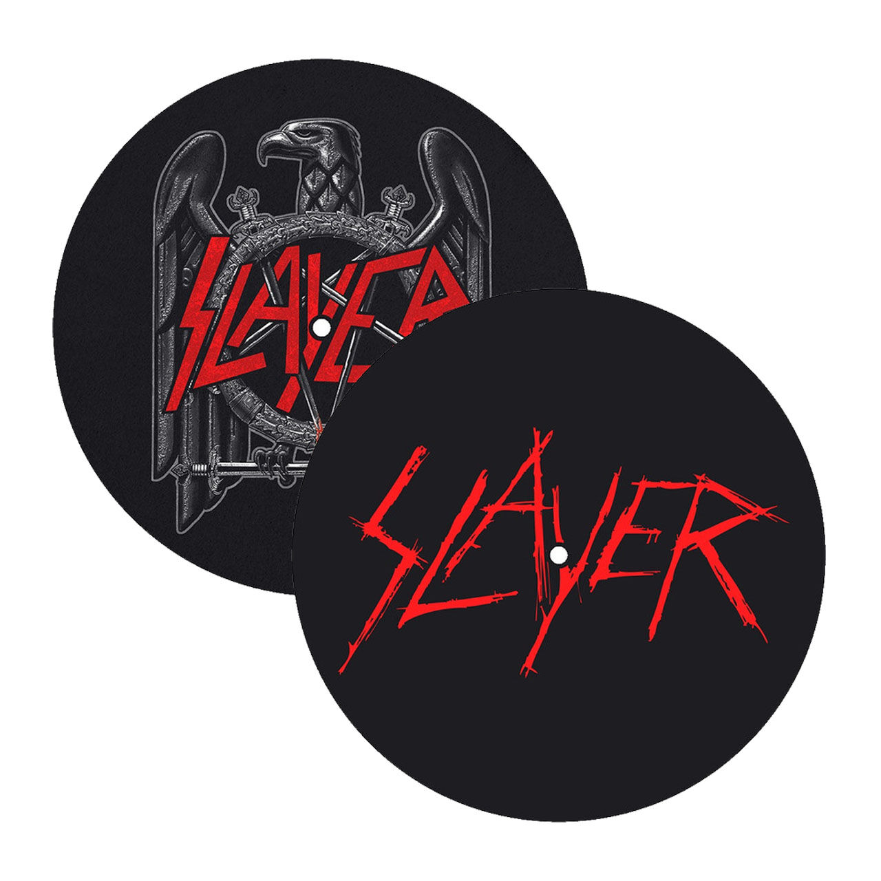 SLAYER Eagle / Scratched Logo Slipmats