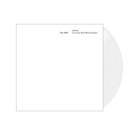 The 1975 Live From Real World Studios White 7inch Vinyl