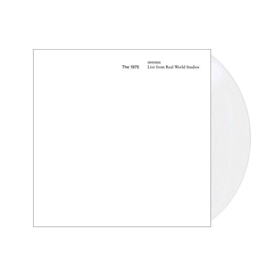 The 1975 Live From Real World Studios White 7inch Vinyl