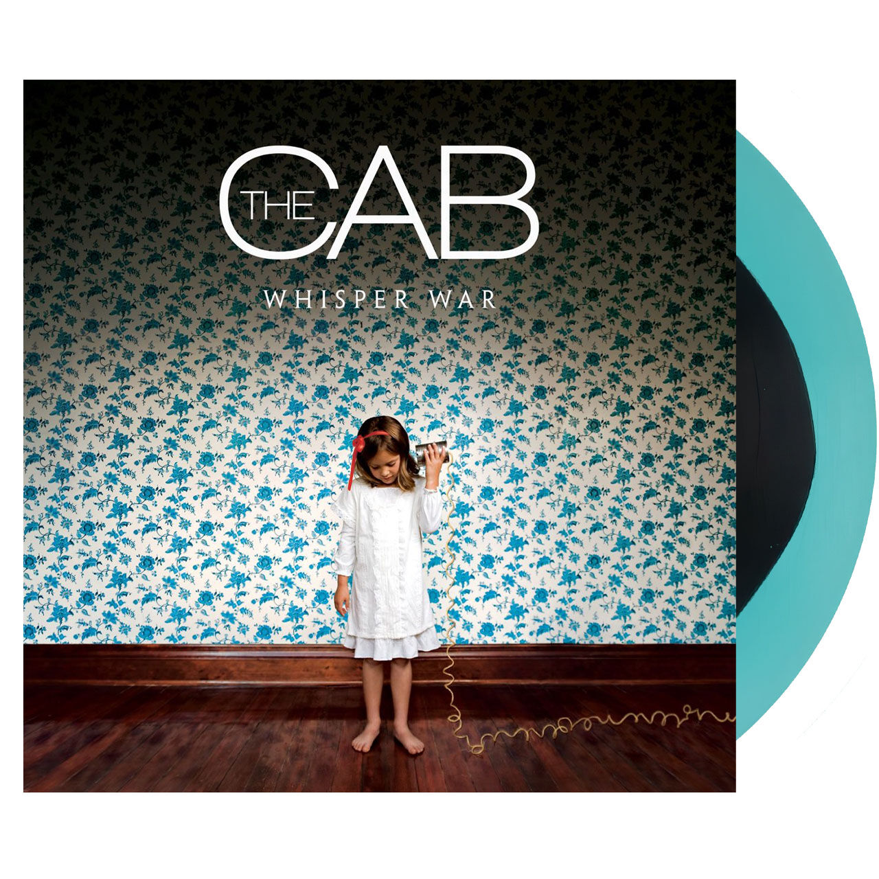 THE CAB Whisper War Indie Black Blue 1LP Vinyl