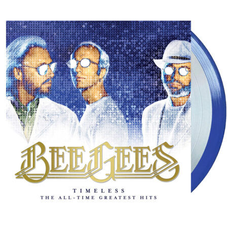 Bee Gees Timeless The All Time Greatest Hits Target Clear Blue 2lp Vinyl