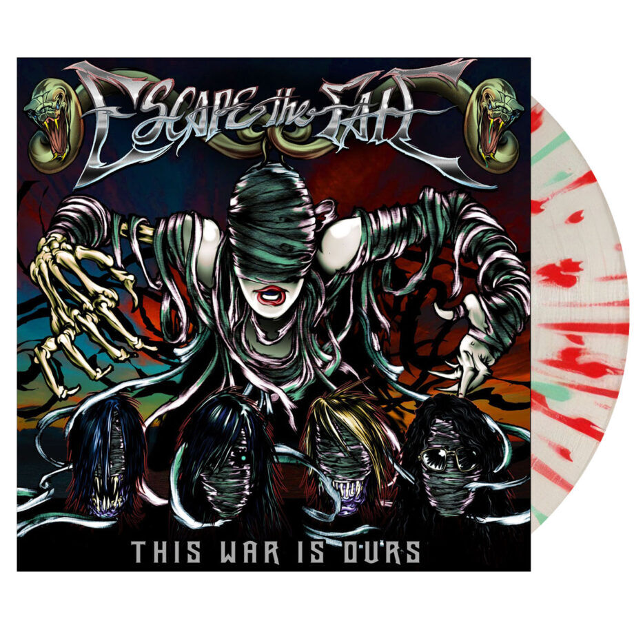 Escape The Fate This War Is Ours Anniversary Edition Multicolor 1lp Vinyl