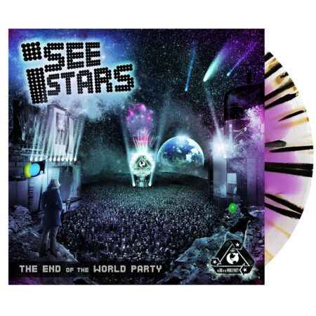 I See Stars The End Of The World Party Multi Splatter 1lp Vinyl