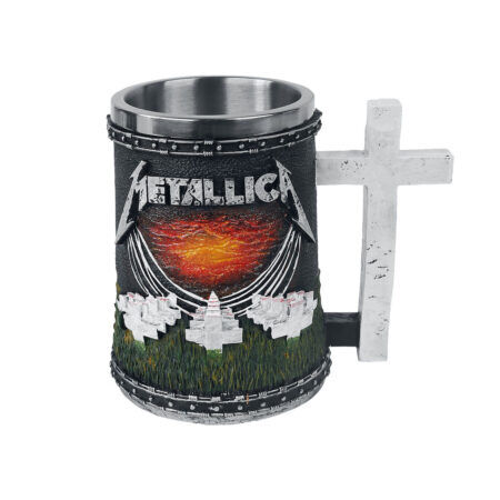 Metallica Master Of Puppets Tankard Mugs Chalice