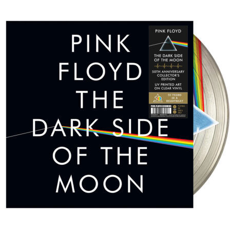 Pink Floyd The Dark Side Of The Moon (50th Anniversary) 2023 Remastered Clear 2lp Vinyl
