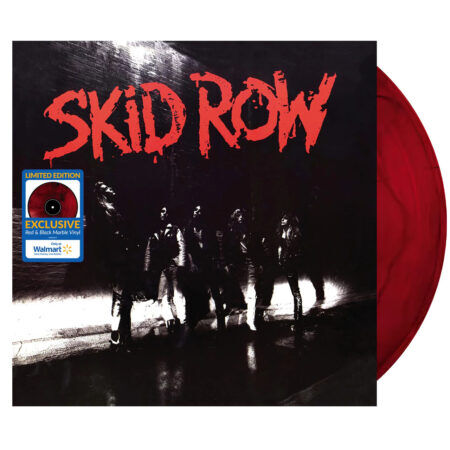 Skid Row Self Titled Wm Red Black Swirl 1lp Vinyl