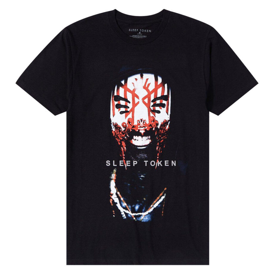Sleep Token Vessel Face Black Tshirt