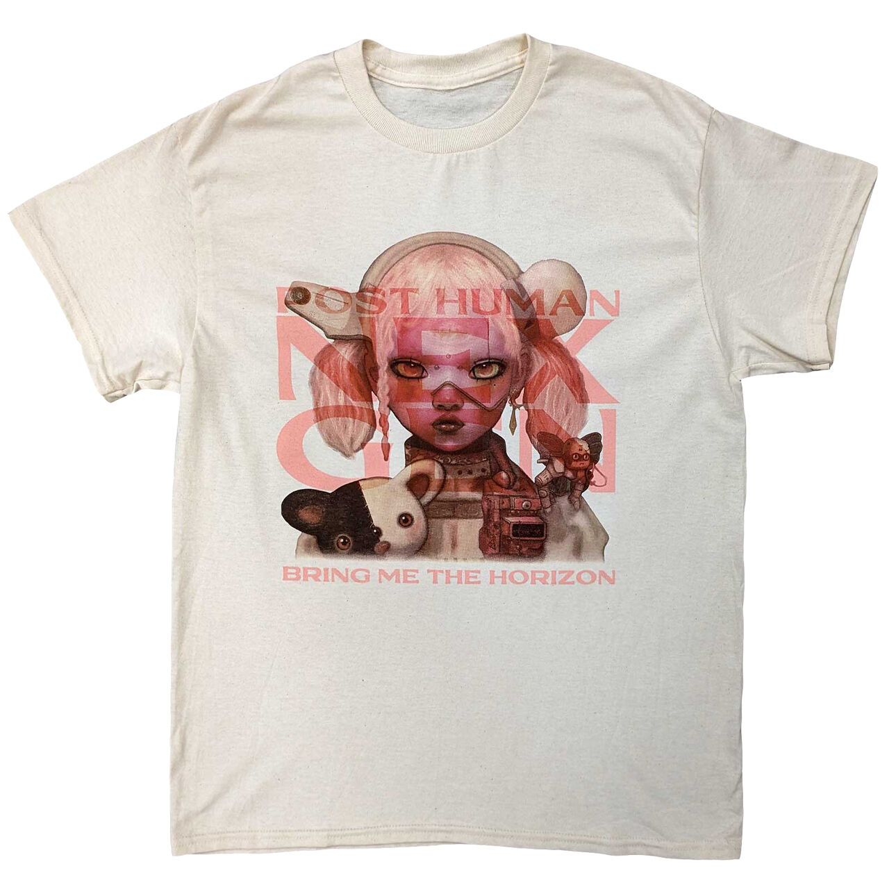 BRING ME THE HORIZON Post Human: Nex Gen Tshirt (HT, White)