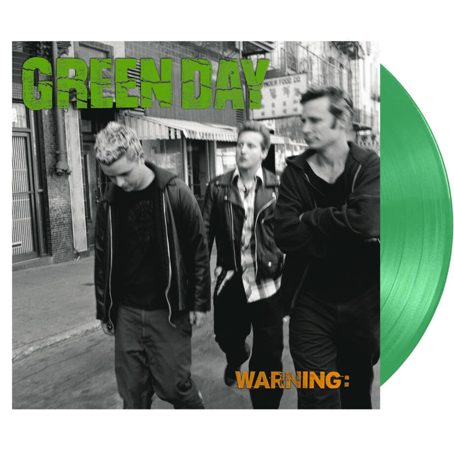 Green Day Warning Vinyl (green, 1lp)