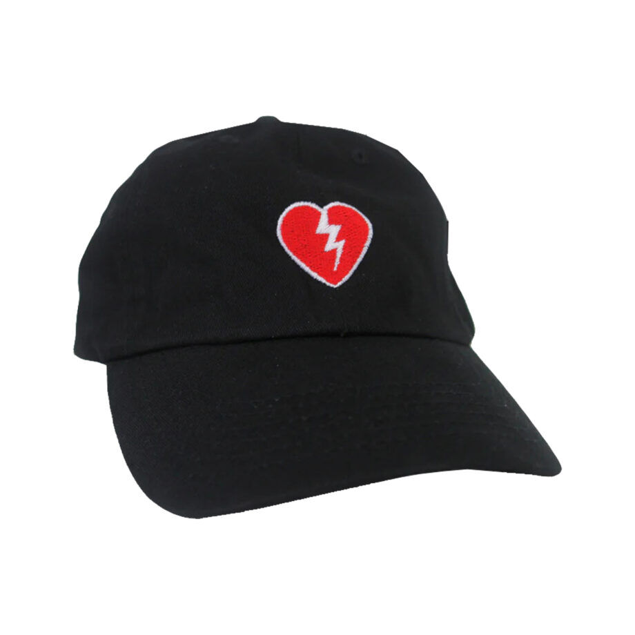 Mayday Parade Broken Heart Hat Cap (black)