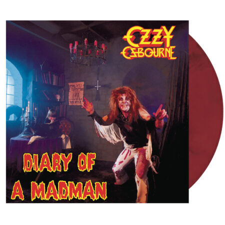 Ozzy Osbourne Diary Of A Madman Vinyl (red Black Swirl, 1lp)