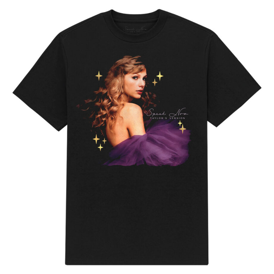 Taylor Swift Speak Now (taylor's Version) Tshirt (exc, Black)