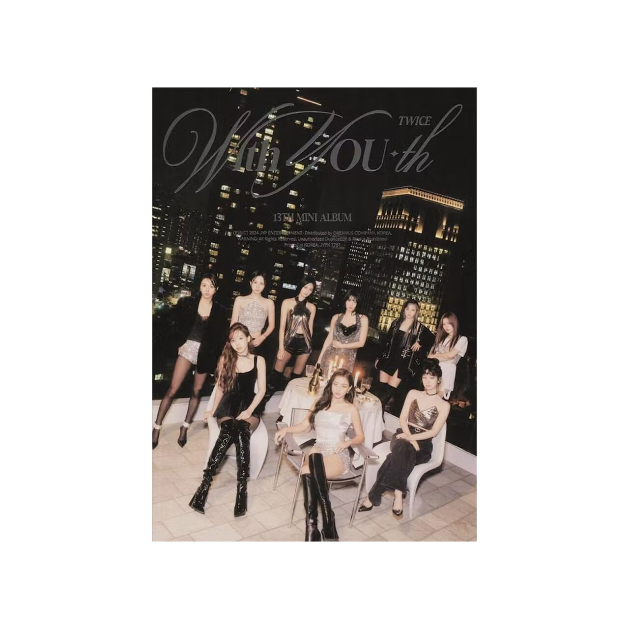 Twice With You-th (glowing Ver.) Cd, Box Set, Signed Card (casebook)