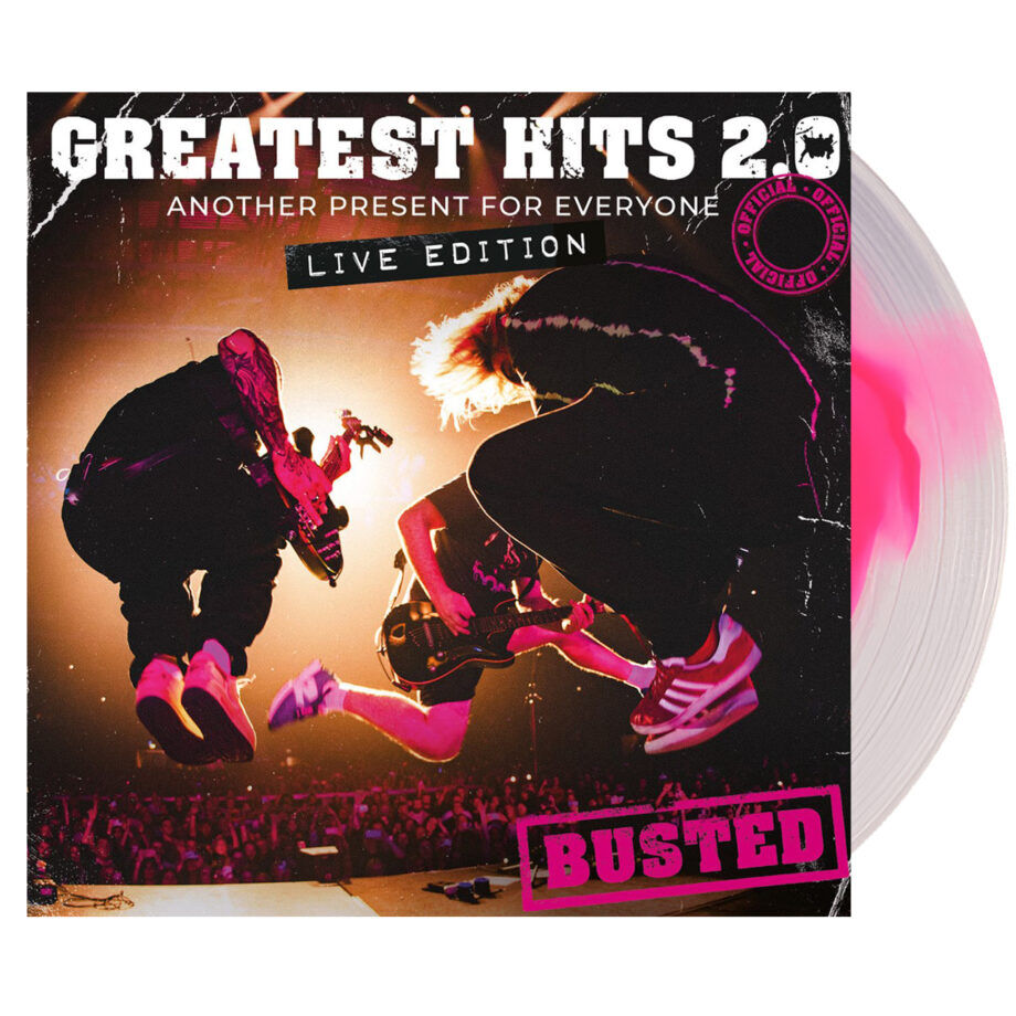 Busted Greatest Hits 2.0 (another Present For Everyone) Vinyl (white Pink, 2lp)