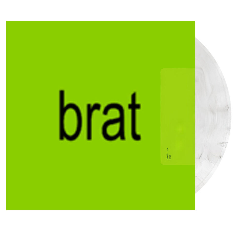 Charli Xcx Brat Vinyl (amz, White Blue, 1lp)