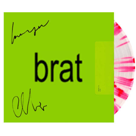 Charli Xcx Brat Vinyl, Signed (indie, Clear Pink, 1lp)