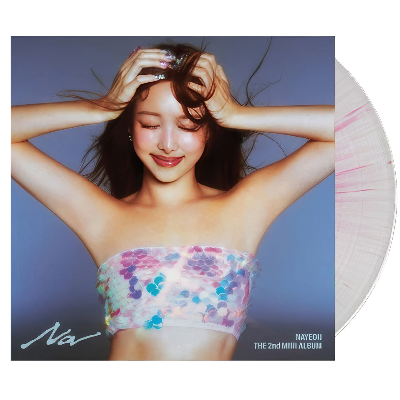 NAYEON, TWICE NA Vinyl (EXC, Pink Splatter, 1LP)