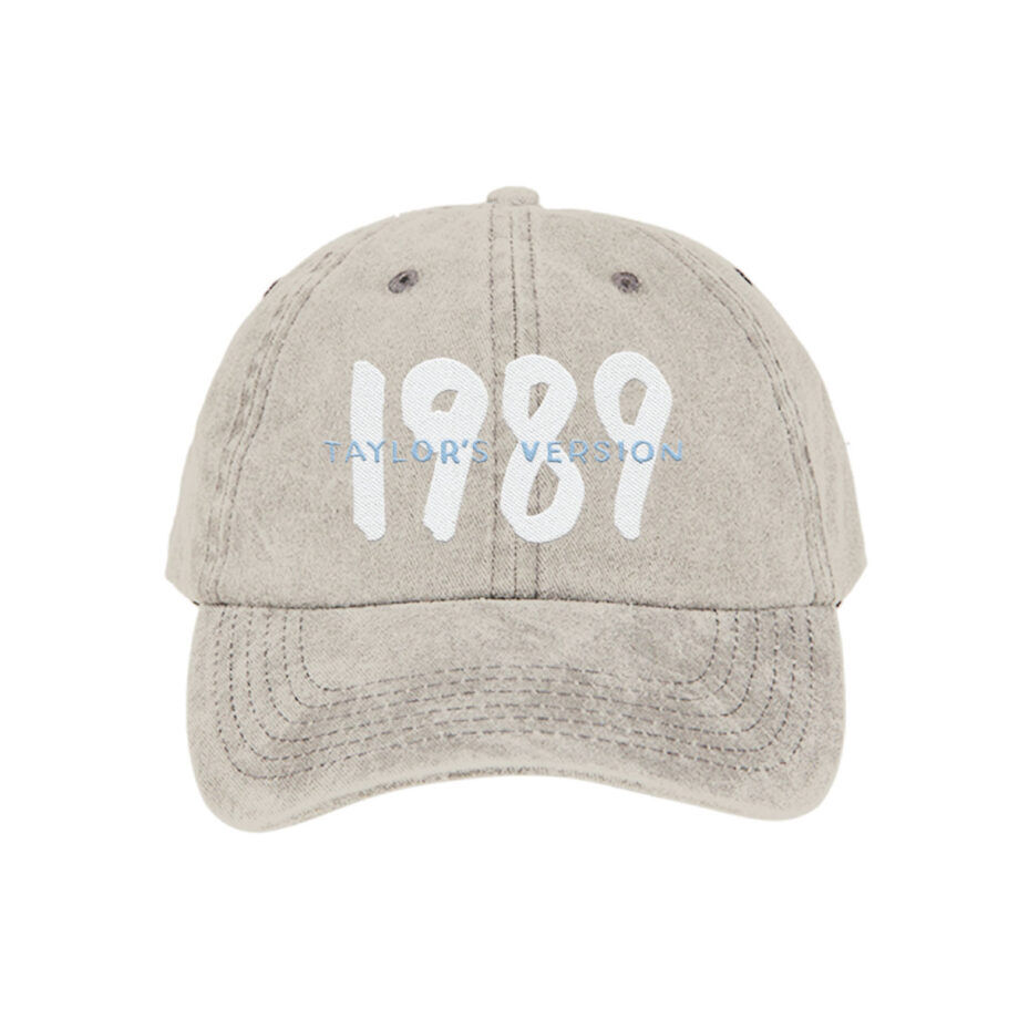 Taylor Swift 1989 (taylor's Version) Logo Hat Cap (taupe)