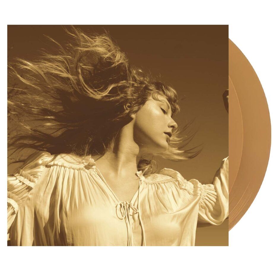 Taylor Swift Fearless Taylor's Version Vinyl, Cover Dent (gold, 3lp)