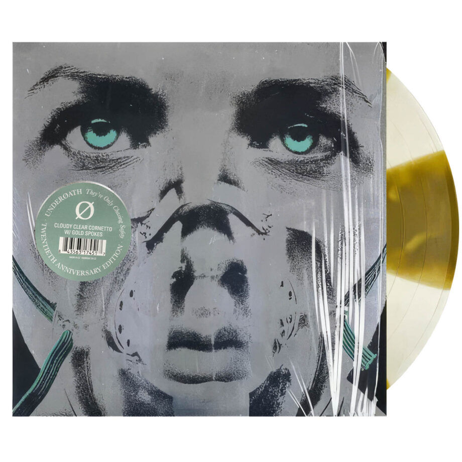 Underoath They're Only Chasing Safety 20th Anniversary (silver Cover) Vinyl (cloudy Golden, 1lp)