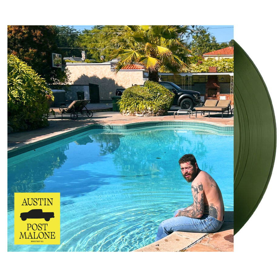 Post Malone Austin Vinyl (green, 2lp)