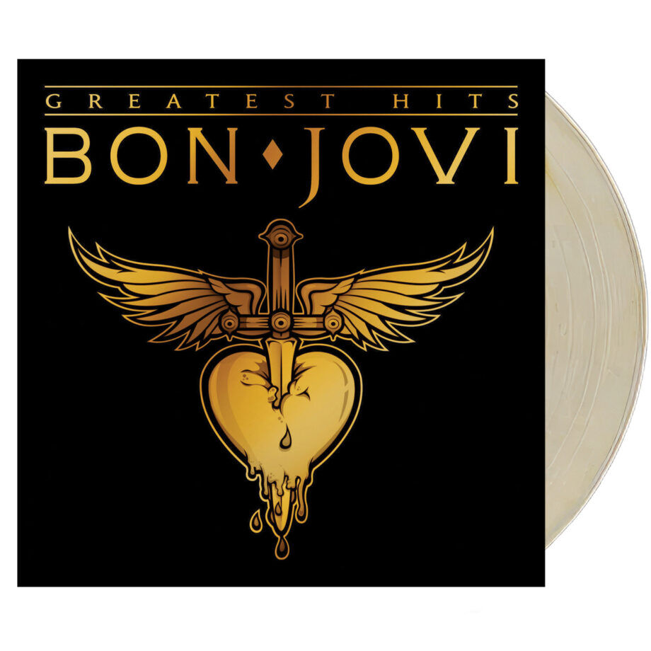 Bon Jovi Greatest Hits Vinyl (cloudy Golden, 2lp)